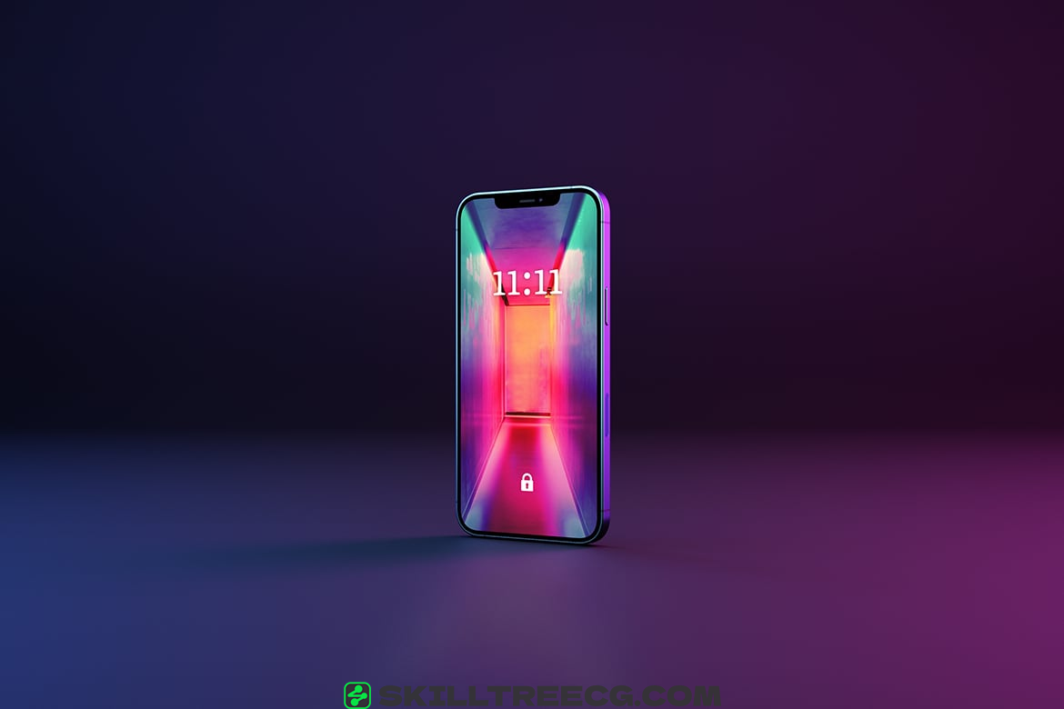 图片[10]-Neon iPhone Screen Mockup（623434）-技能树